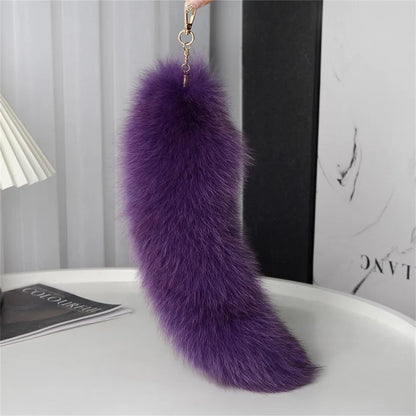 Cute Fluffy Bunny Fur Keychain – Plush Pom Pom Bag Charm and Car Key Ring with Hair Bow