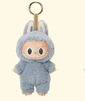 17cm Labubu V1 The Monsters Blind Box - Keychain & Cardiac Macarone Girl Gift with Free Sonny Angel