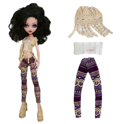 11-Inch Doll Clothes for 1/6 Dolls – Casual Dress & Fashion Outfits for 27 CM Girls' Dolls, DIY Toy Clothing