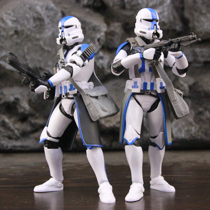 Star Wars 6" Action Figures – 501st Legion ARC & ARF Troopers, Rex, Jesse, Bane, Denal, Tup, Dogma Clone Toy