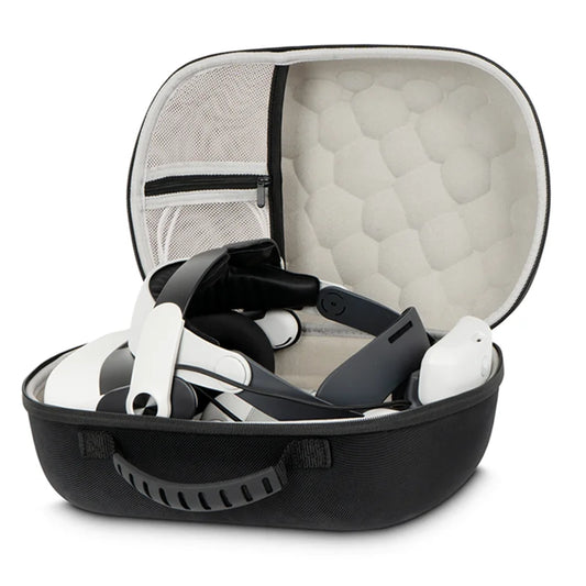 Hard Carrying Case for Meta Quest 3/3S & Oculus Quest 2 — BOBOVR / Kiwi Design Compatible Travel Storage Bag