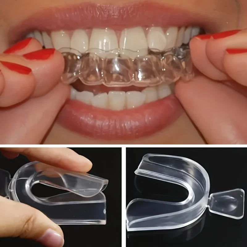 Silicone Teeth Aligner Tray - Invisible Dental Orthodontic Mouthguard for Whitening, Straightening and Nighttime Teeth Care 1–4 Pairs