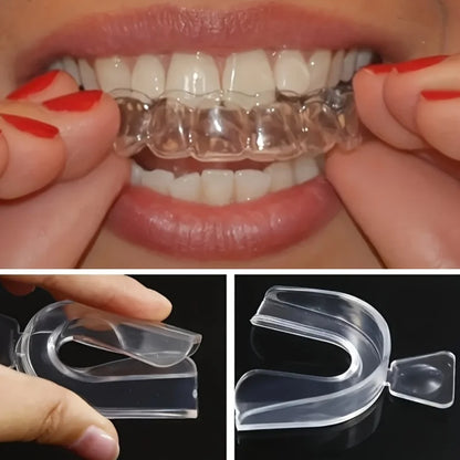 Silicone Teeth Aligner Tray - Invisible Dental Orthodontic Mouthguard for Whitening, Straightening and Nighttime Teeth Care 1–4 Pairs