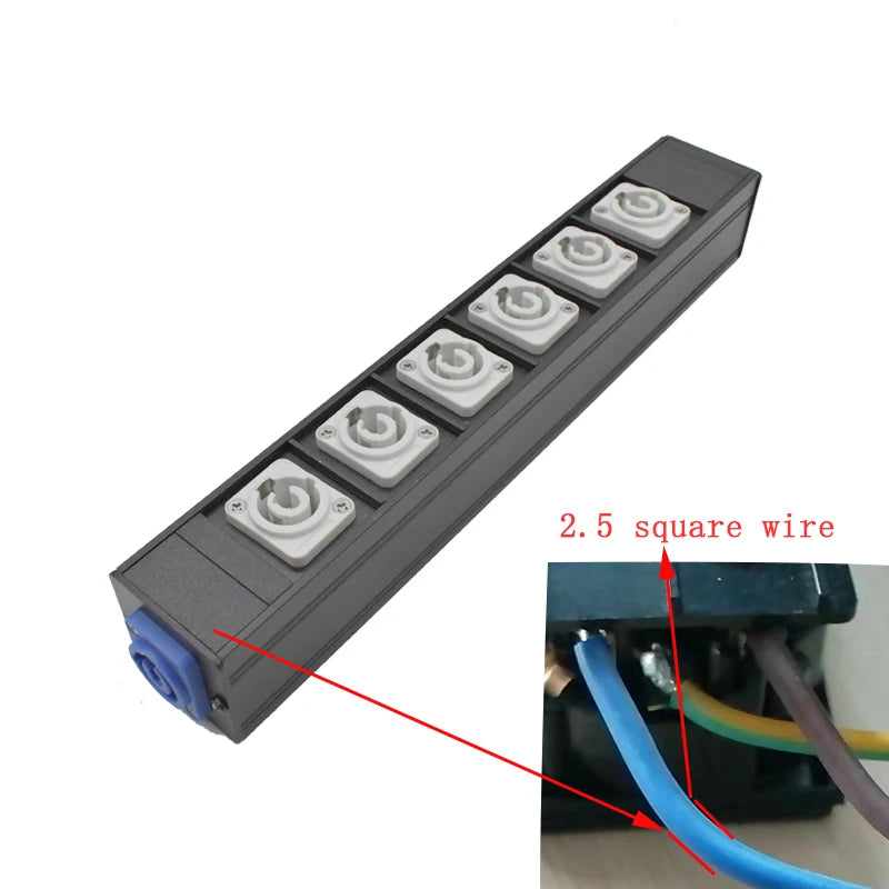 Chassis Light Connector – LED Power Connector AC Coupler Adapter Extender, NAC3MPA/NAC3MPB Aviation Socket 1-13AC