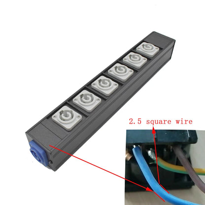 Chassis Light Connector – LED Power Connector AC Coupler Adapter Extender, NAC3MPA/NAC3MPB Aviation Socket 1-13AC