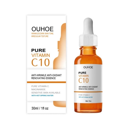 Vitamin C Face Serum – Wrinkle Remover, Lifting & Firming Anti-Aging Essence for Brightening & Nourishing Skin