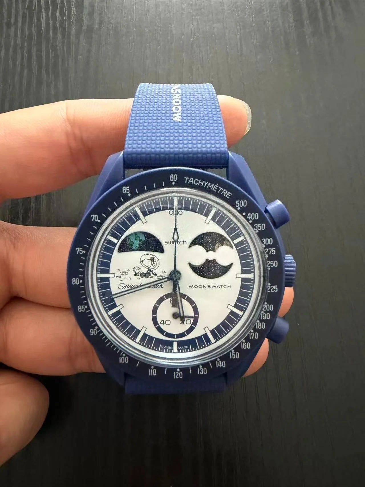 Anime Snoopy Quartz Watch - Luminous Chronograph Sports Wristwatch with Nylon Strap