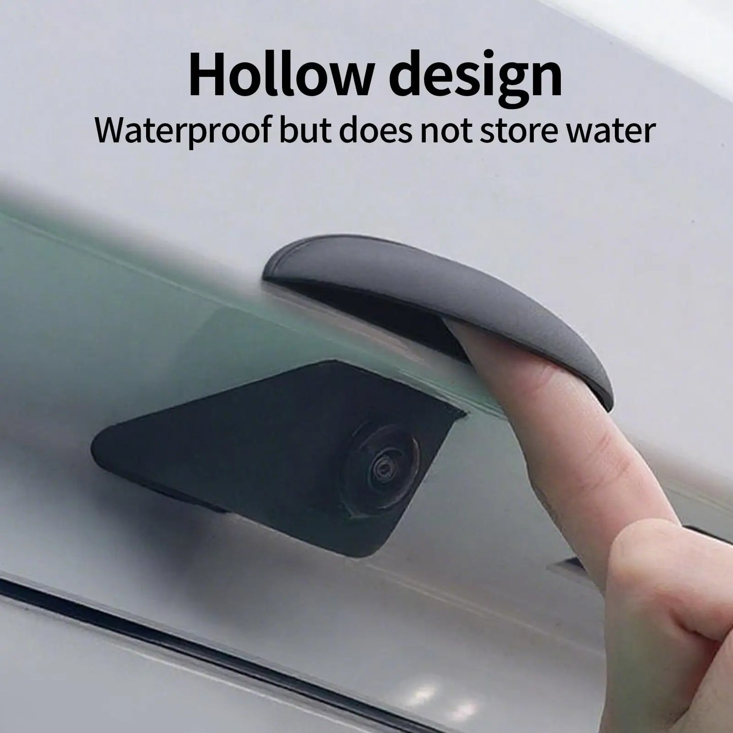 Car Rear View Camera Silicone Rain Cover – Waterproof Rear Camera Rain Shield Protector for Auto Reverse Parking Accessories