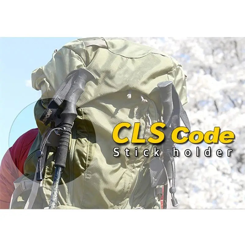 Adjustable Elastic Rope Set — Backpack & Trekking Pole Holder for Hiking, Mountaineering, 2/4/6pcs