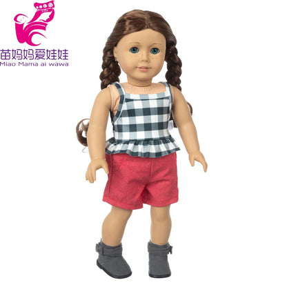 18" American Doll Clothes Set — Jacket and Pants Outfit for Baby Dolls