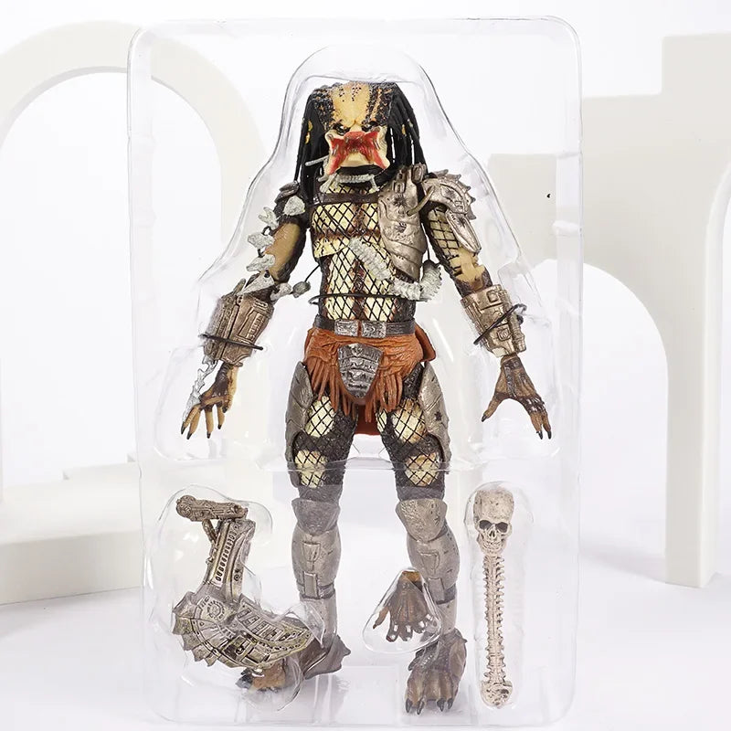 NECA Predator Jungle Hunter vs Alien Eggs Action Figure – 7 Inch Classic Movie PVC Collectible Model Toy