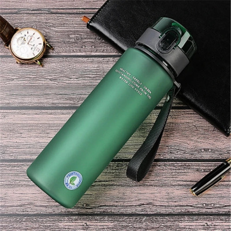 BPA-Free Leak-Proof Sports Water Bottle — High-Quality Portable Drink Bottle for Hiking & Travel, 400ml/560ml