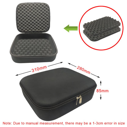 DIY Foam Hard Carry Case Storage Bag – Shockproof Travel Zipper Organizer for Camera & Outdoor Tool Accessories