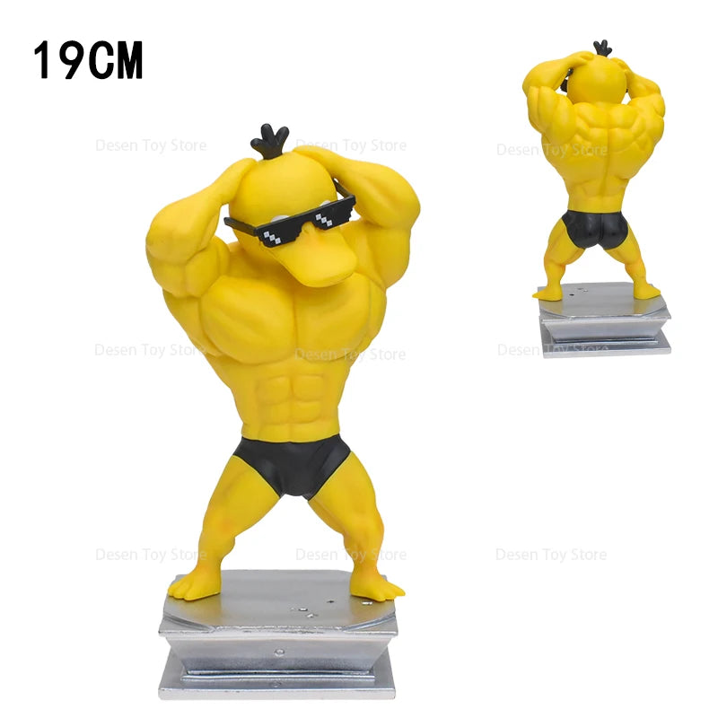 13 Styles Pokémon Muscle Figures – Magikarp, Snorlax, Dugtrio, Psyduck, Squirtle, Bulbasaur, Gengar PVC Action Toys