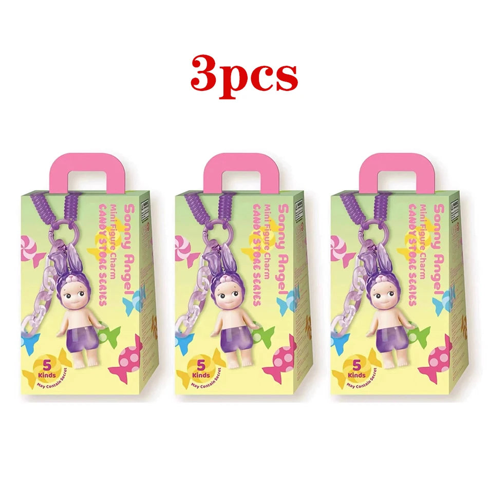Sonny Angel Candy House Series Blind Box Doll — Cute Keychain Pendant, Handmade Trendy Gift for Girls’ Birthday