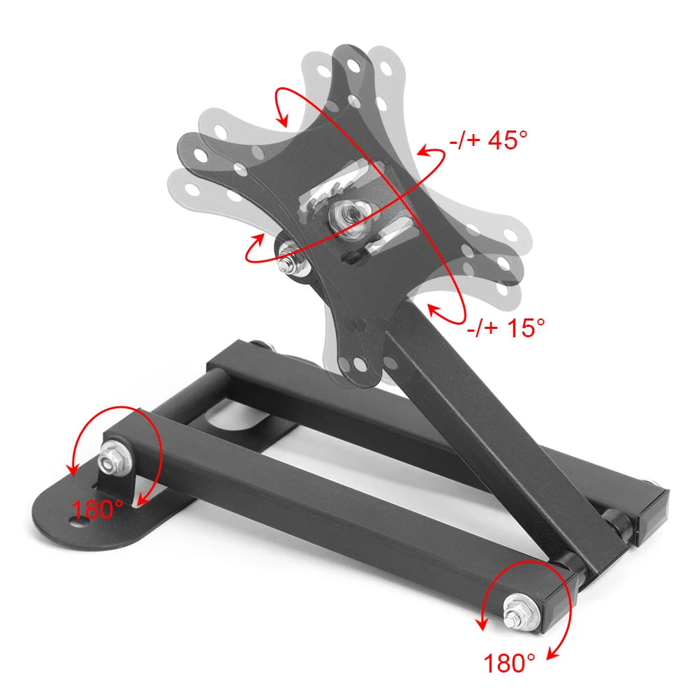 Universal Retractable TV Wall Mount Bracket – Load-Bearing 30KG for 17-32" LCD Monitors & TVs