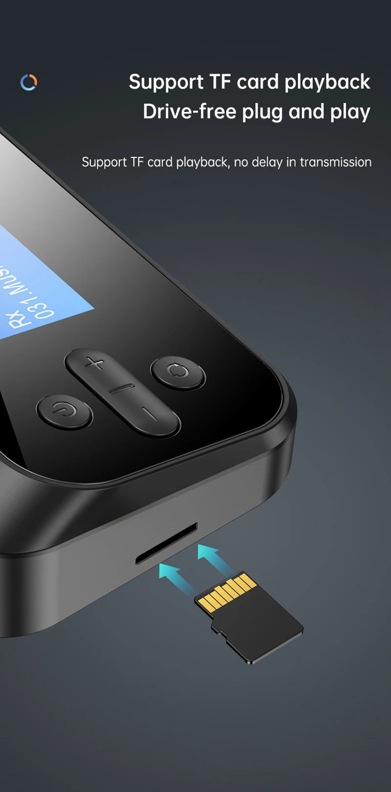 Multi-Function Bluetooth Audio Transmitter & Receiver | 3.5mm AUX, Optical, Coaxial Wireless Adapter DAC Converter for TV & PC
