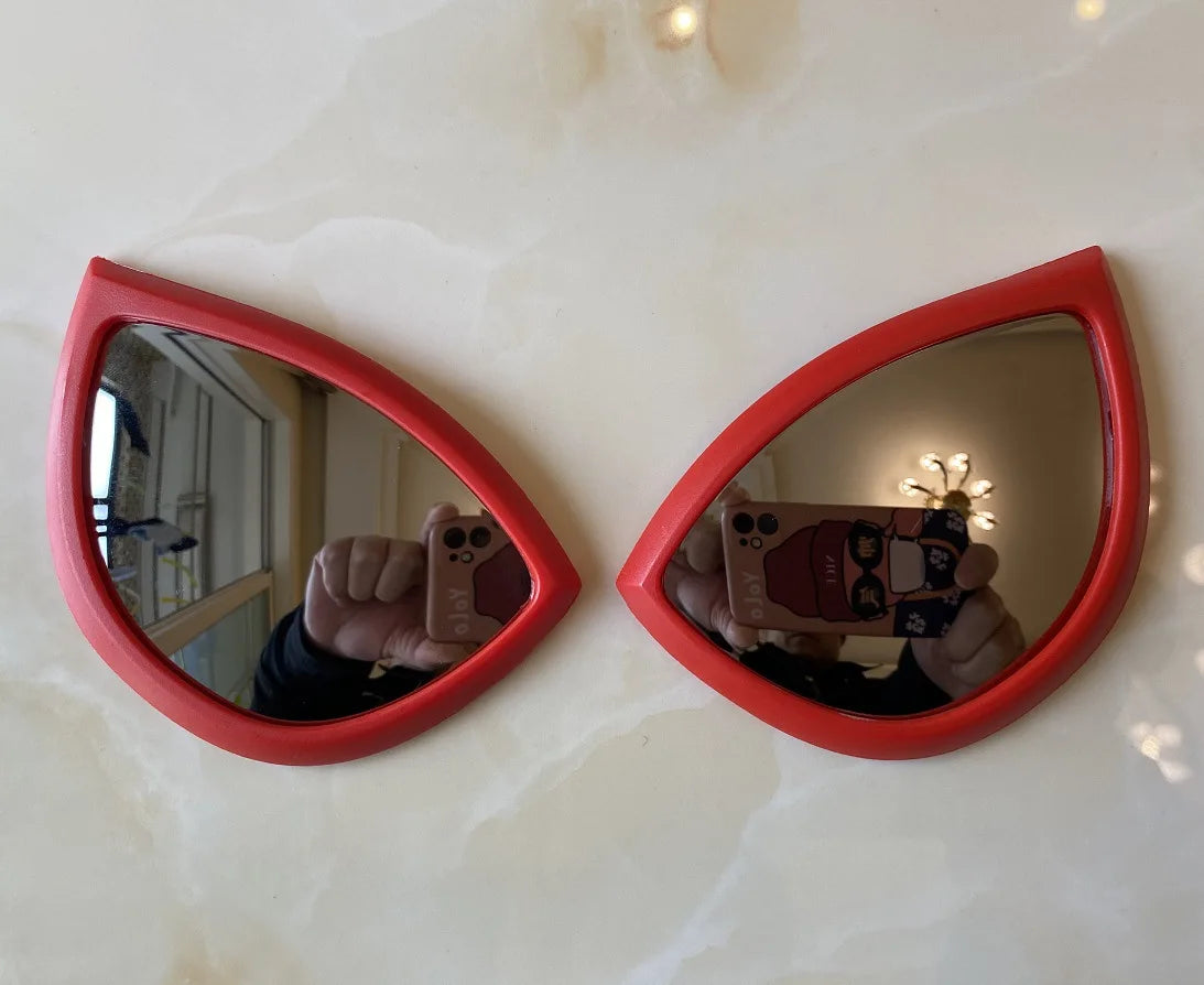 Anime Super Lens Glasses - Stereoscopic Color Light Eyewear Accessory for Bodysuit & Movie Cosplay Masks
