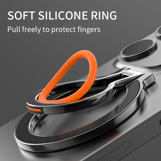 MagSafe Magnetic Finger Ring Holder - Phone Grip Stand Mount for iPhone 12/13 Pro Max Mini Smartphone Accessories
