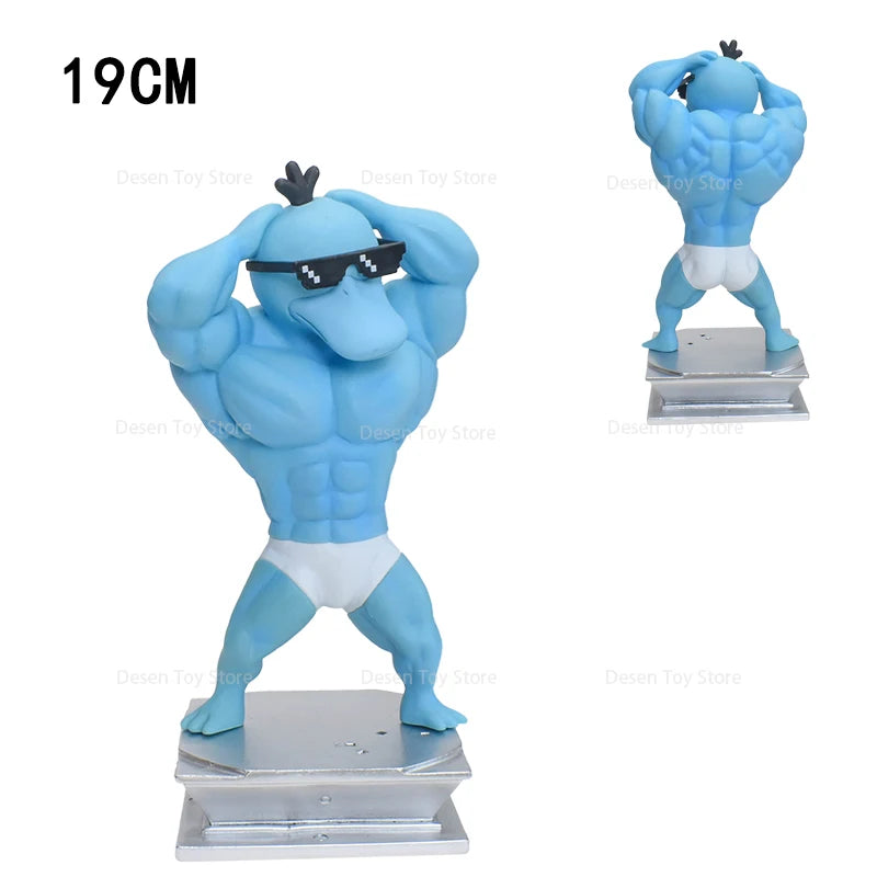 13 Styles Pokémon Muscle Figures – Magikarp, Snorlax, Dugtrio, Psyduck, Squirtle, Bulbasaur, Gengar PVC Action Toys
