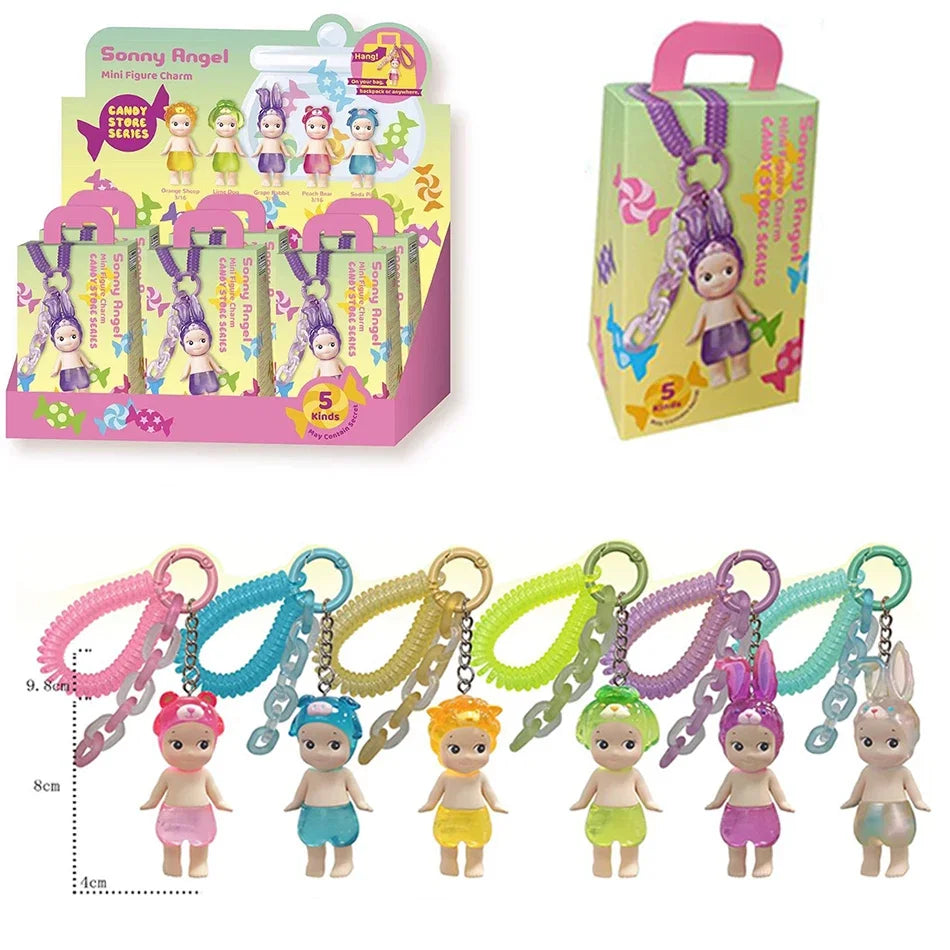 75-Style Kawaii Sonny Angel Mini Figure Blind Box – Dreaming Dogtime Collectible Doll for Kids & Fans