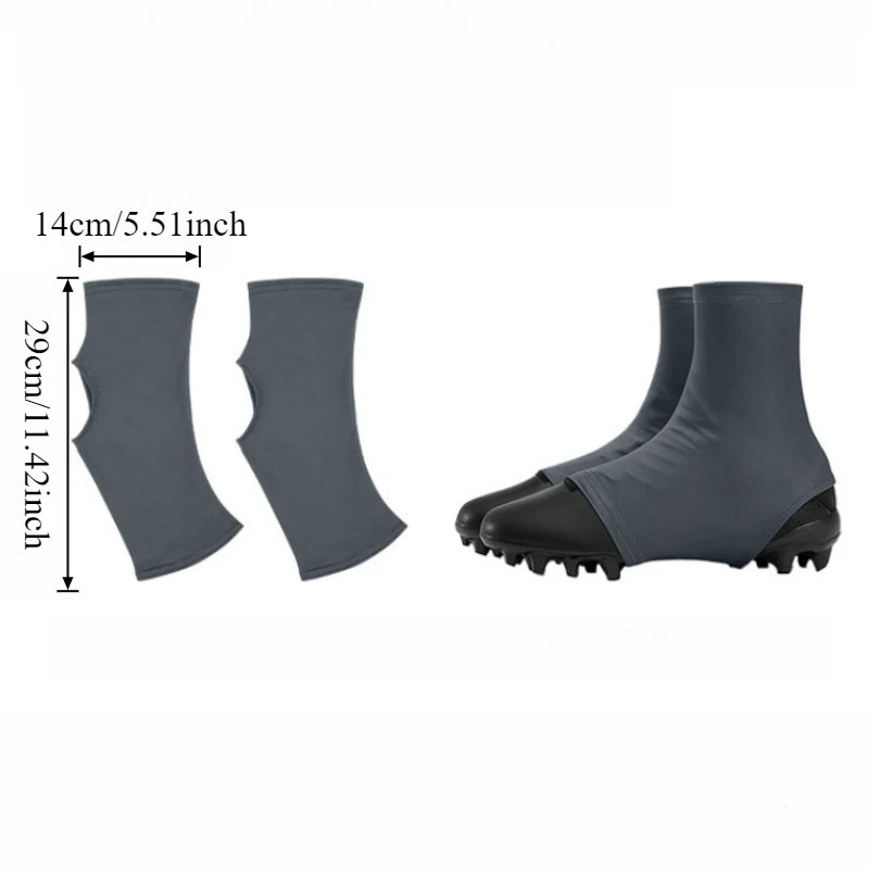 Football Cleat Covers - Anti-Slip Stretchable Breathable Sports Sock Covers for Baseball & Softball
