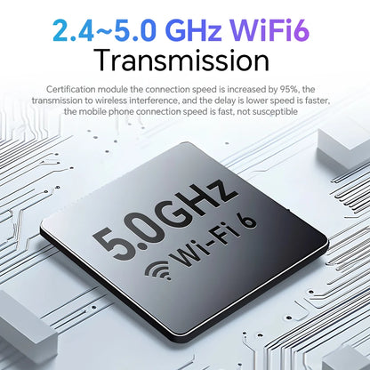 2025 Wireless CarPlay Smart Box – Plug & Play WiFi Adapter, Auto Connect, Wired to Wireless Android Upgrade