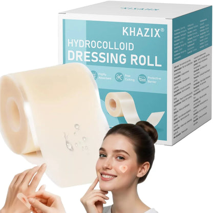 Pimple Patch Wound Dressing Roll - Cuttable Skin-Friendly Adhesive Tape for Clean Skin Protection