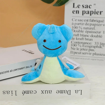 Pokémon Plush Set – Cute Oddish, Charmander, Ditto, Lapras, Dragonite, Magnemite & Omanyte Stuffed Dolls, Birthday & Christmas Gifts