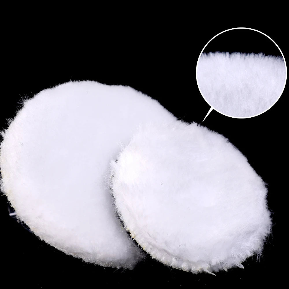 3/4/5/6/7-Inch Car Polishing Kit — Waxing Sponge, Wool, and Auto Paint Care Pads for Car Polisher