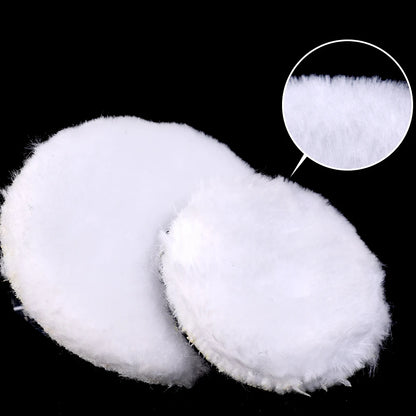 3/4/5/6/7-Inch Car Polishing Kit — Waxing Sponge, Wool, and Auto Paint Care Pads for Car Polisher