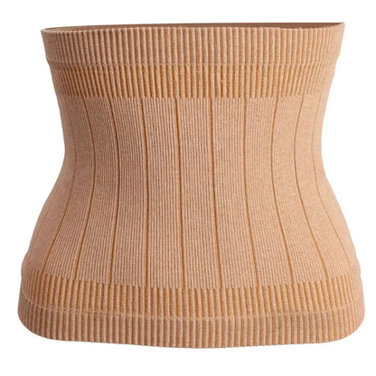 Wool Waist Support Belt - Warm Cashmere Lumbar Brace for Fitness, Sports & Everyday Comfort