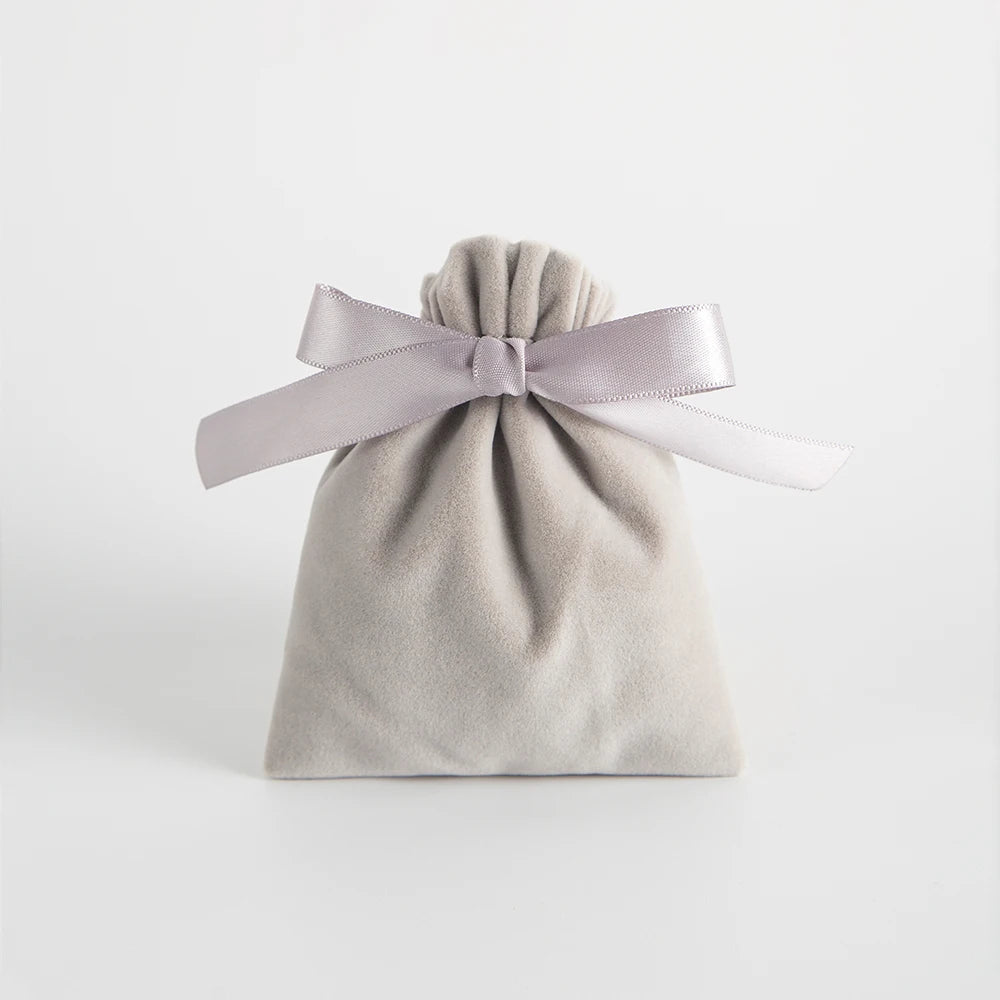 10PCS Purple Velvet Drawstring Bags — Jewelry Gift & Candy Storage Pouches