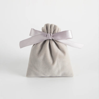 10PCS Purple Velvet Drawstring Bags — Jewelry Gift & Candy Storage Pouches