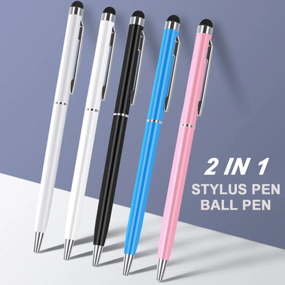 10PCS Universal Stylus Pen Set - Capacitive Touch Screen Drawing Pencil for iPhone, iPad, Samsung & Android Devices