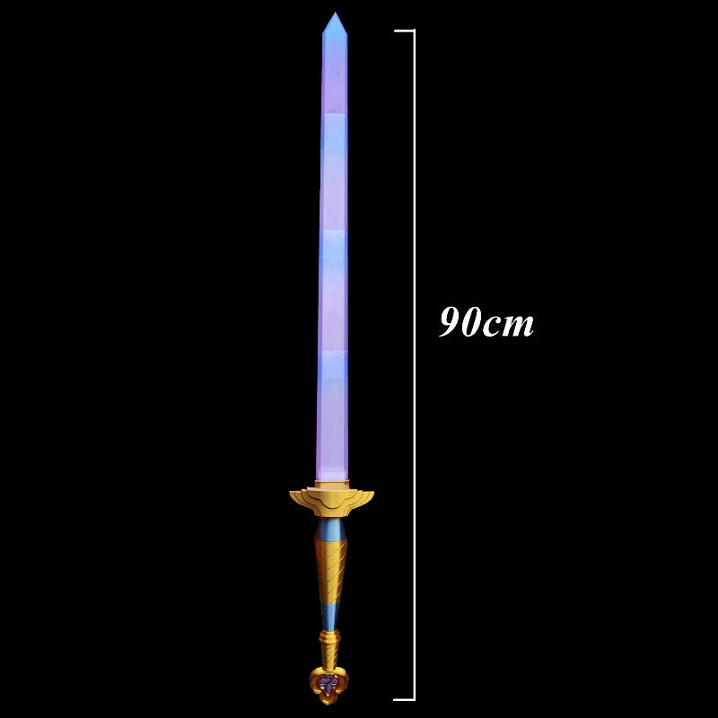 Kpop Rumi Sword Cosplay Prop – Demon Hunter Roleplay Outfit Accessory for Men and Women, Halloween and Carnival Costume