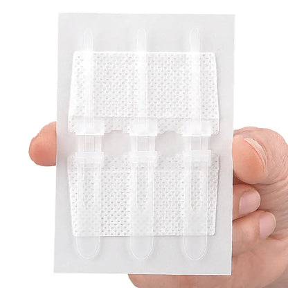 Emergency Wound Closure Strips - Zipper-Style Suture-Free Laceration Closure Device for First Aid