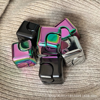 Square Fingertip Gyro – Stress Relief Decompression Spinner, Available in 3 Colors