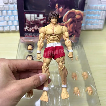 ST Baki Hanma Son of Ogre Action Figure – Hanma Yuujiro PVC Fighting Anime Model Toy Collection Gift