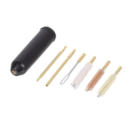 16PCS Tactical Gun Cleaning Kit – Universal Brass Rod for Handgun & Pistol Barrel Cleaning (.22/9mm/.40/.357 Caliber)