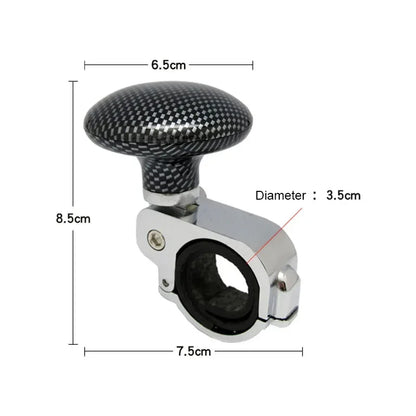 Car Steering Wheel Spinner Knob — Power Handle Grip for Easy Turning & Control