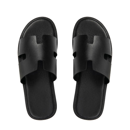 Men's Non-Slip Casual Sandals - Lightweight Wear-Resistant Daily Bathroom & Outdoor Cool Slippers