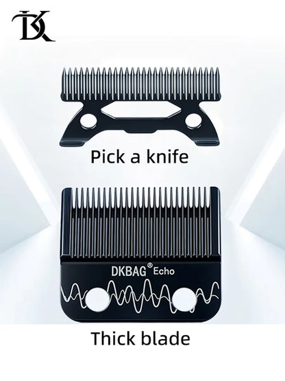 Professional Electric Clipper Replacement Blade - ECHO CRUNCH Compatible Barber Fade Blade