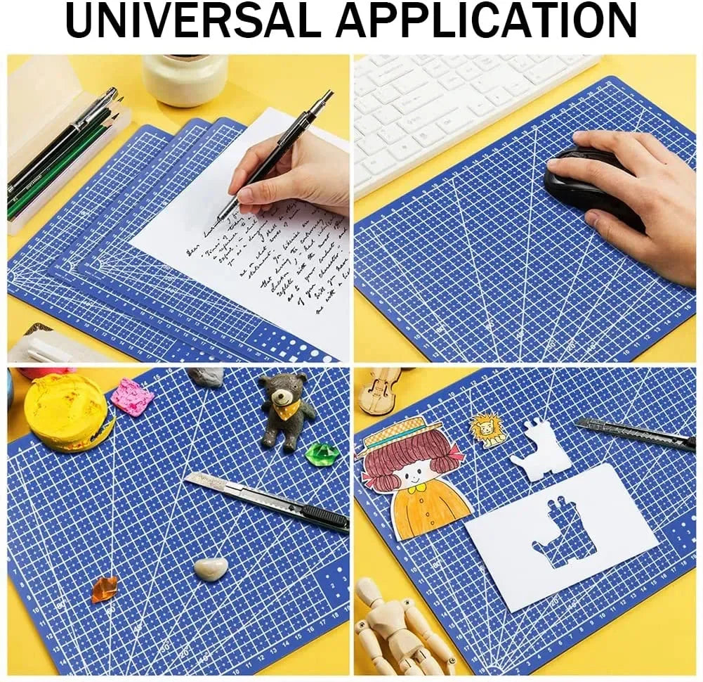 Durable A3/A4/A5 Multifunctional Cutting Mat – DIY Craft, Art Engraving, Paper Carving Pad with High Elasticity and Toughness