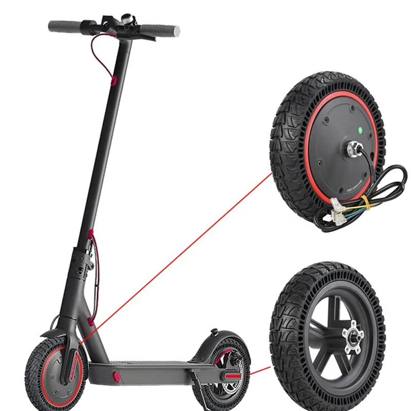 A32Z 8.5x2 Inch Replacement Motor Wheel for Xiaomi M365 Pro Electric Scooter – Scooter Driving Wheel Accessory