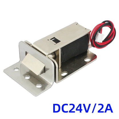 DC 12V/24V Electromagnetic Door Lock — Heavy Duty Electric Lock with 150KG Pulling Force for Access Control