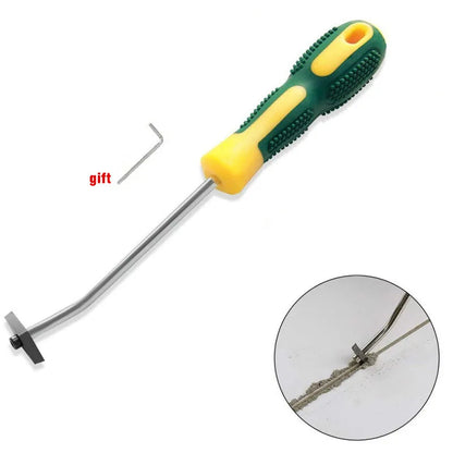 Replaceable Ceramic Tile Grout Remover – Tungsten Steel Drill Bit for Floor & Wall Seam Cleaning