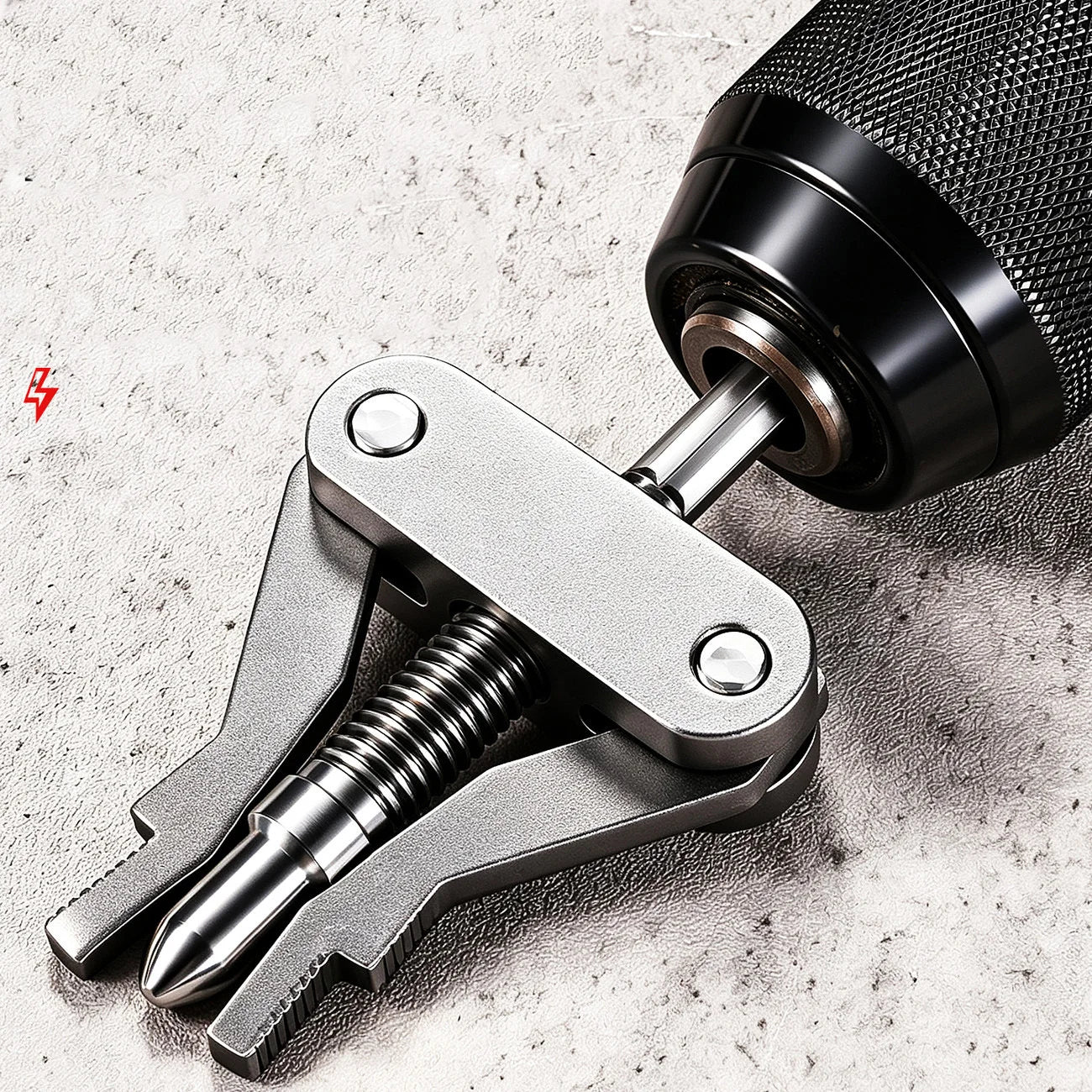 Universal Broken Pipe Extractor Tool - Hex Shank Faucet Valve & Stuck Insert Remover Kit