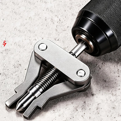 Universal Broken Pipe Extractor Tool - Hex Shank Faucet Valve & Stuck Insert Remover Kit
