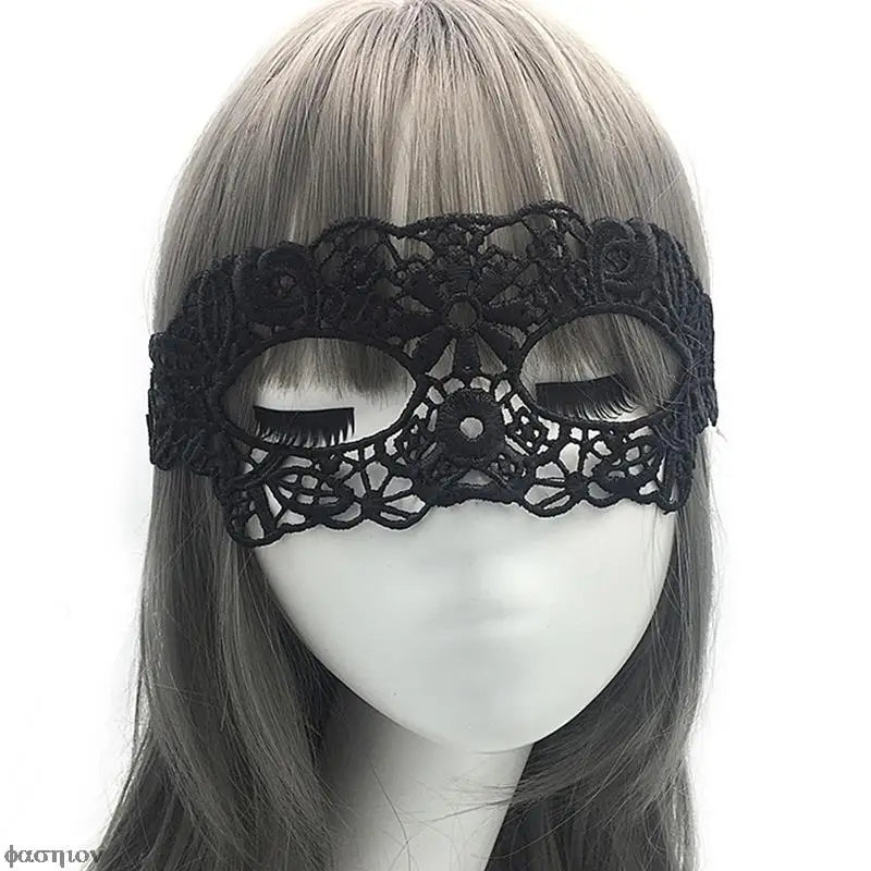 Halloween Lace Velvet Mask — Sexy Unisex Masquerade Eye Mask for Party, Prom, Costume & Cosplay Gifts